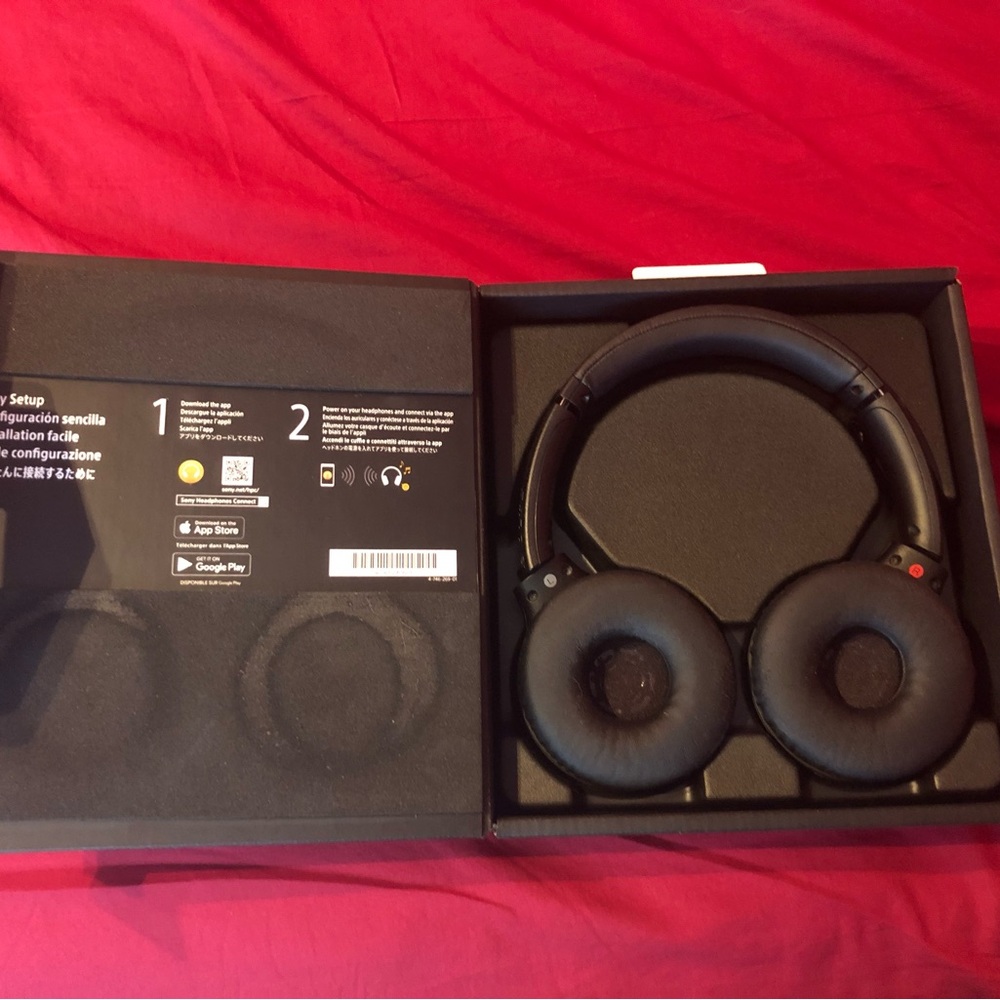 Sony Black Over-Ear Headphones